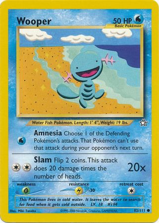 Wooper (82/111) [Neo Genesis Unlimited] | The Time Vault CA