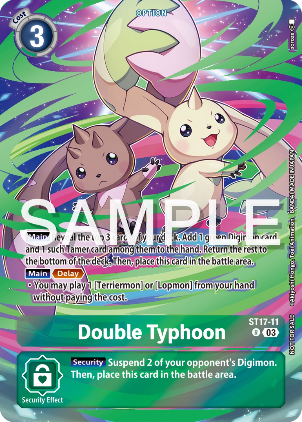 Double Typhoon [ST17-11] (Spring Break Event 2024) [Starter Deck: Double Typhoon Advanced Deck Set Promos] | The Time Vault CA