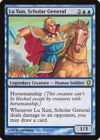 Lu Xun, Scholar General [Commander 2013] | The Time Vault CA