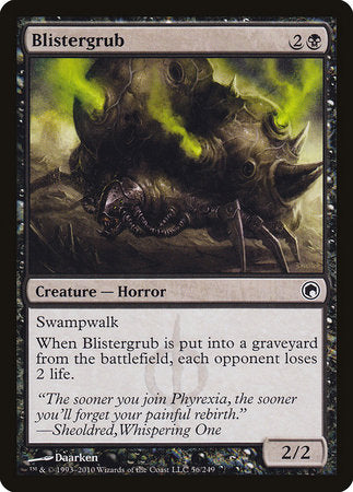 Blistergrub [Scars of Mirrodin] | The Time Vault CA