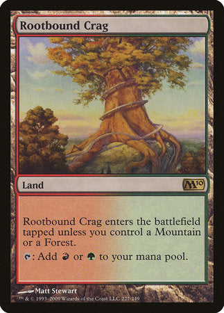 Rootbound Crag [Magic 2010] | The Time Vault CA