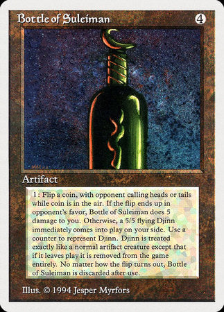 Bottle of Suleiman [Summer Magic / Edgar] | The Time Vault CA