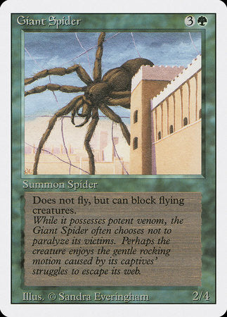 Giant Spider [Revised Edition] | The Time Vault CA