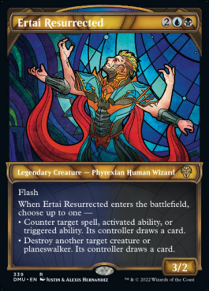 Ertai Resurrected (Showcase Textured) [Dominaria United] | The Time Vault CA