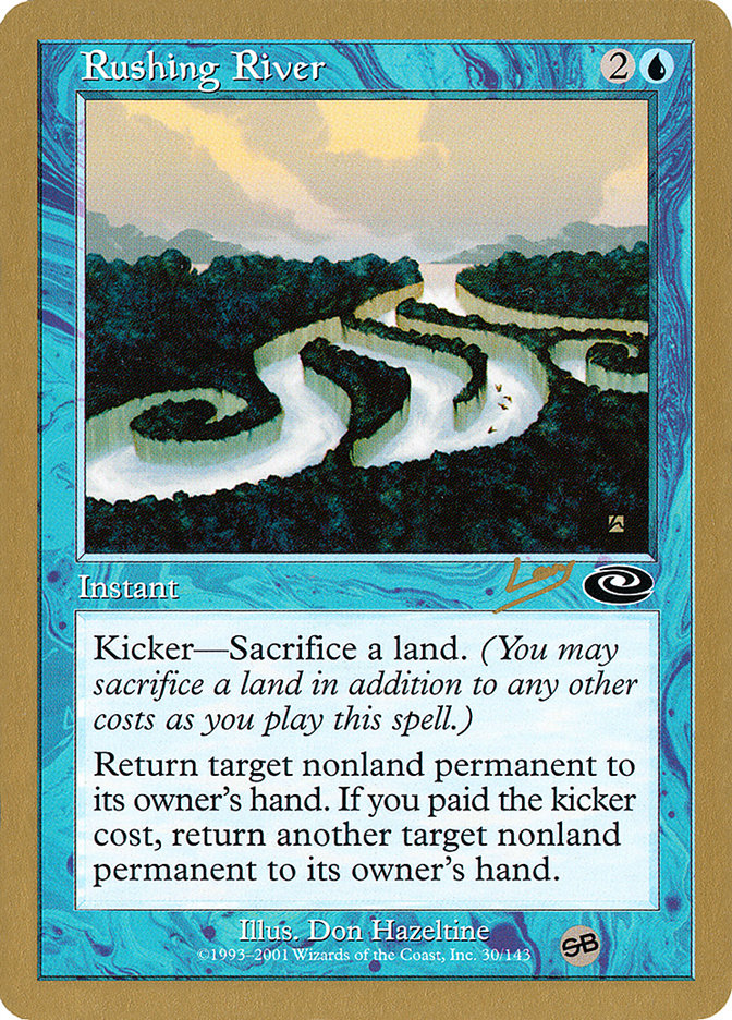 Rushing River (Raphael Levy) (SB) [World Championship Decks 2002] | The Time Vault CA