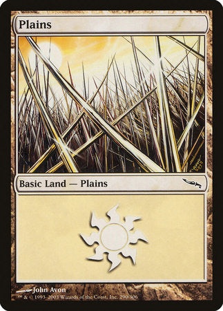 Plains (290) [Mirrodin] | The Time Vault CA