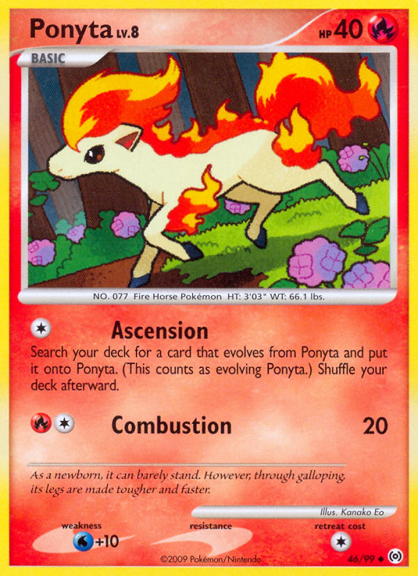 Ponyta (46/99) [Platinum: Arceus] | The Time Vault CA