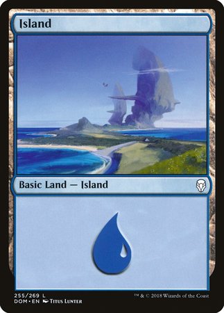 Island (255) [Dominaria] | The Time Vault CA