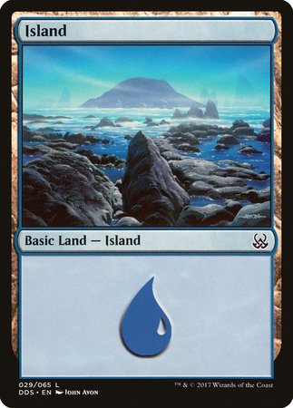 Island (29) [Duel Decks: Mind vs. Might] | The Time Vault CA