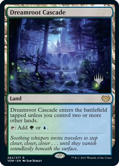 Dreamroot Cascade (Promo Pack) [Innistrad: Crimson Vow Promos] | The Time Vault CA