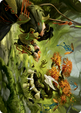 Commune with Spirits Art Card [Kamigawa: Neon Dynasty Art Series] | The Time Vault CA