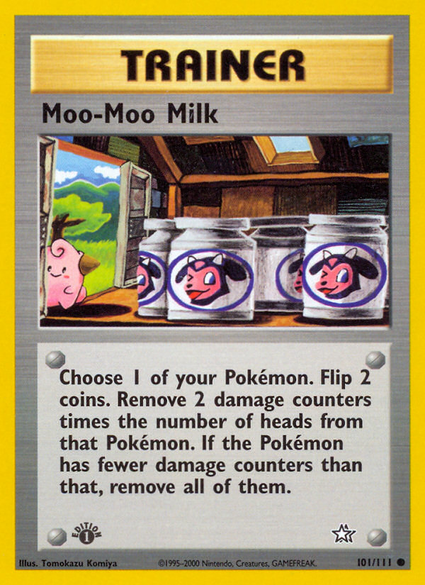 Moo-Moo Milk (101/111) [Neo Genesis 1st Edition] | The Time Vault CA