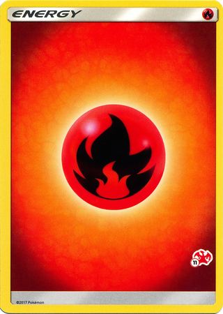 Fire Energy (Charizard Stamp #11) [Battle Academy 2020] | The Time Vault CA