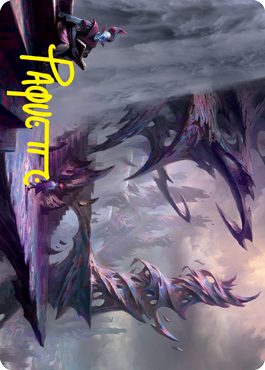 Prismari Campus Art Card (Gold-Stamped Signature) [Strixhaven: School of Mages Art Series] | The Time Vault CA