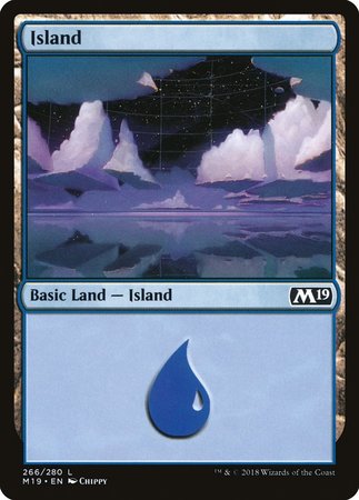 Island (266) [Core Set 2019] | The Time Vault CA