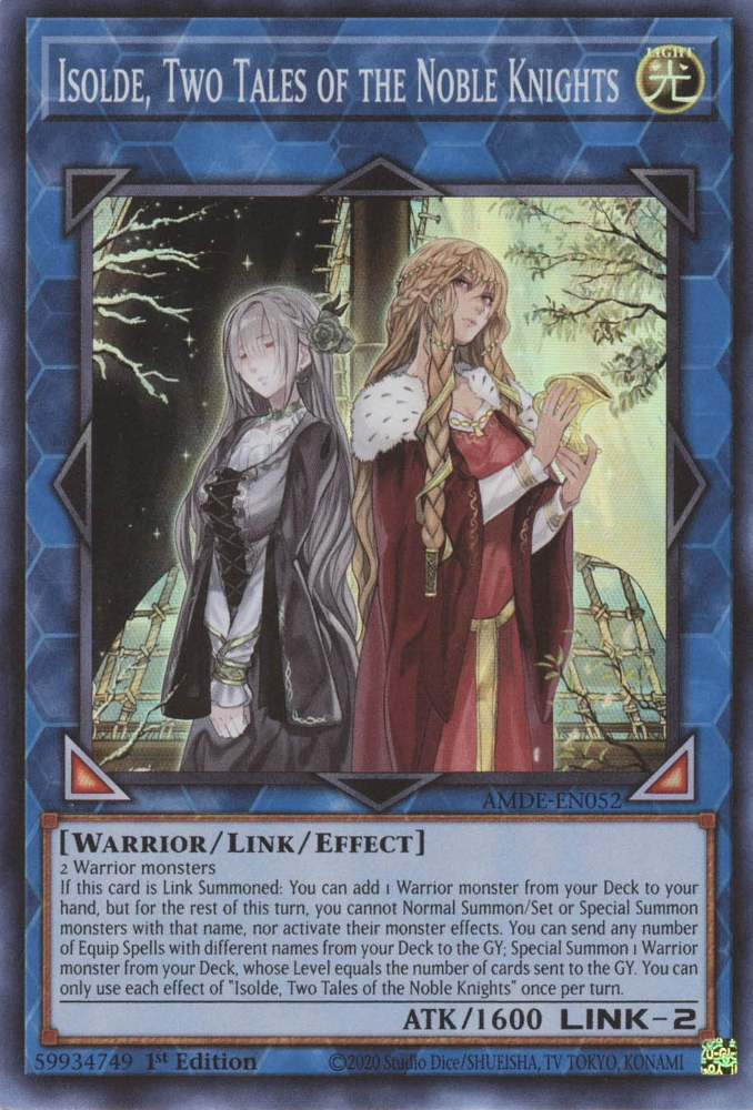 Isolde, Two Tales of the Noble Knights [AMDE-EN052] Super Rare | The Time Vault CA