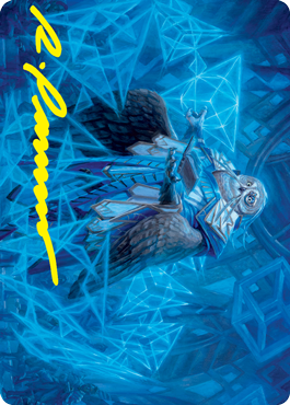 Imbraham, Dean of Theory Art Card (Gold-Stamped Signature) [Strixhaven: School of Mages Art Series] | The Time Vault CA