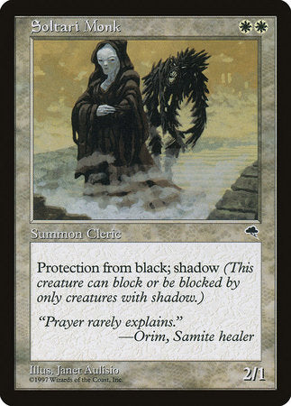 Soltari Monk [Tempest] | The Time Vault CA