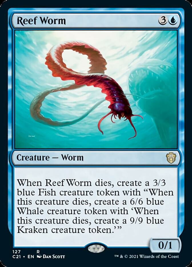 Reef Worm [Commander 2021] | The Time Vault CA