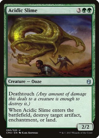 Acidic Slime [Commander Anthology] | The Time Vault CA