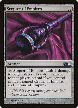 Scepter of Empires [Magic 2012] | The Time Vault CA