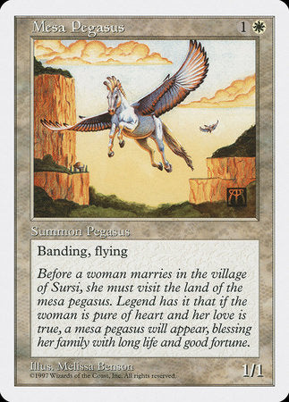 Mesa Pegasus [Fifth Edition] | The Time Vault CA