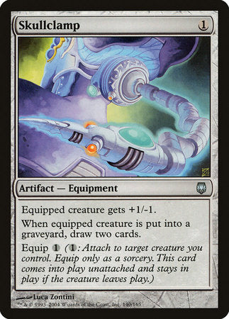 Skullclamp [Darksteel] | The Time Vault CA
