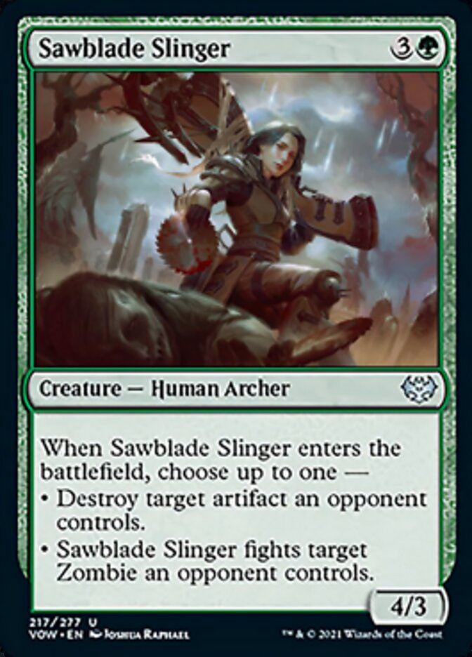 Sawblade Slinger [Innistrad: Crimson Vow] | The Time Vault CA