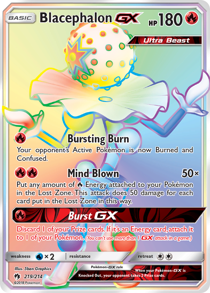 Blacephalon GX (219/214) [Sun & Moon: Lost Thunder] | The Time Vault CA