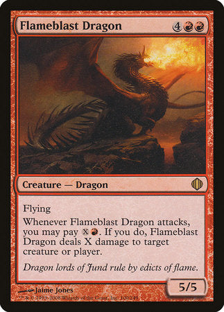 Flameblast Dragon [Shards of Alara] | The Time Vault CA