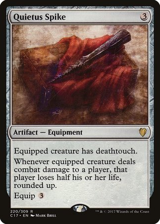 Quietus Spike [Commander 2017] | The Time Vault CA