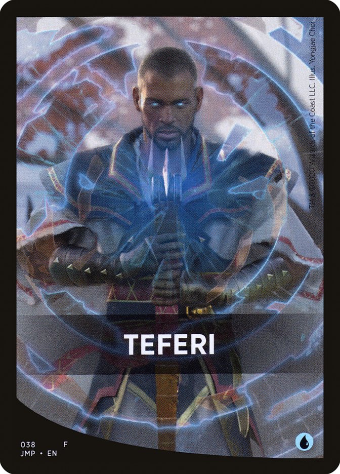 Teferi Theme Card [Jumpstart Front Cards] | The Time Vault CA