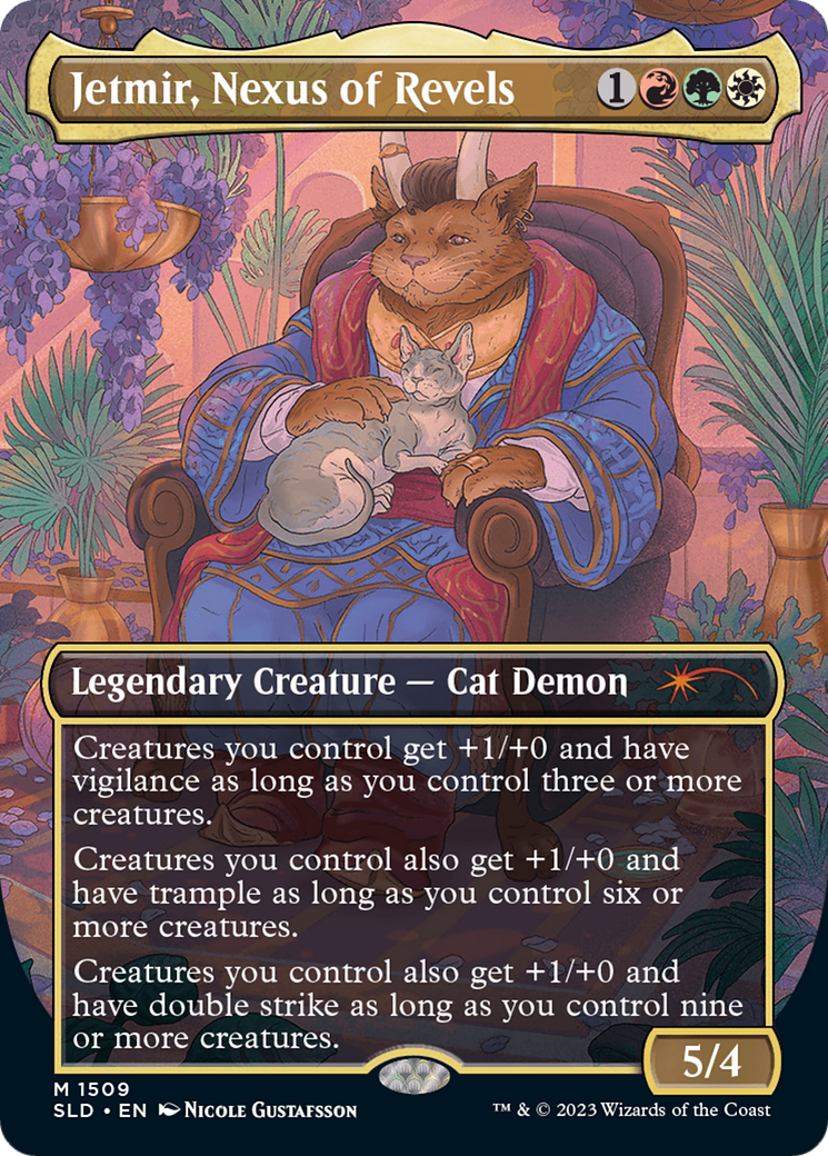 Jetmir, Nexus of Revels // Jetmir, Nexus of Revels [Secret Lair Commander Deck: Raining Cats and Dogs] | The Time Vault CA