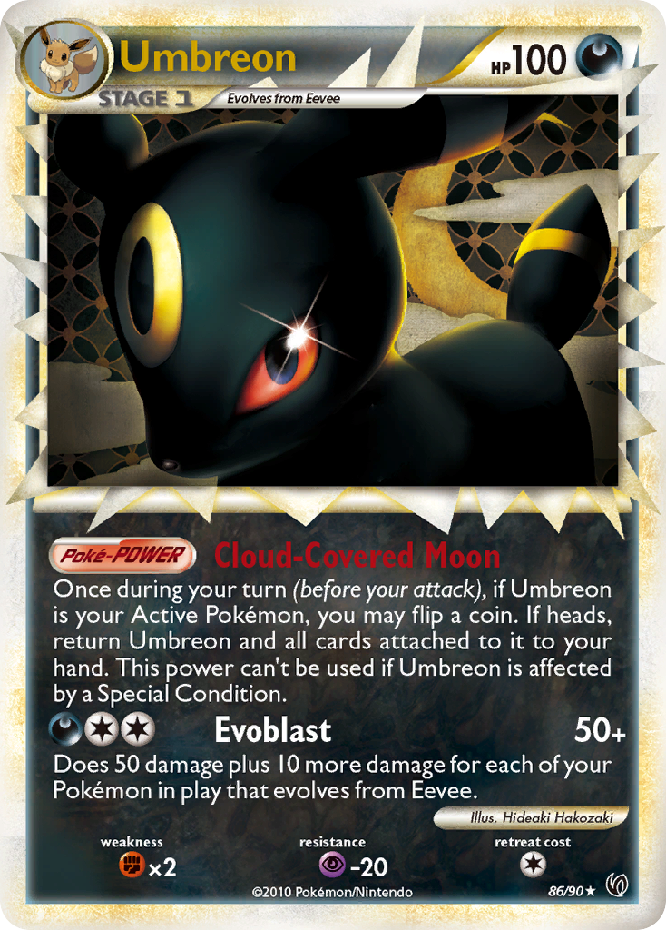 Umbreon (86/90) [HeartGold & SoulSilver: Undaunted] | The Time Vault CA