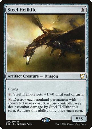 Steel Hellkite [Commander 2018] | The Time Vault CA