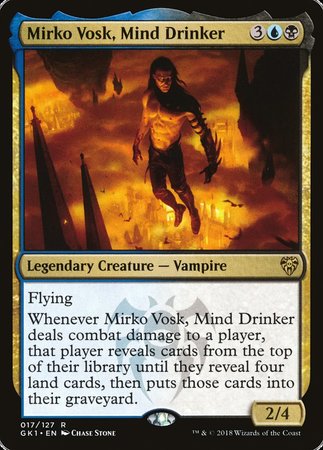 Mirko Vosk, Mind Drinker [GRN Guild Kit] | The Time Vault CA