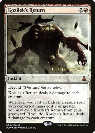 Kozilek's Return [Oath of the Gatewatch Promos] | The Time Vault CA