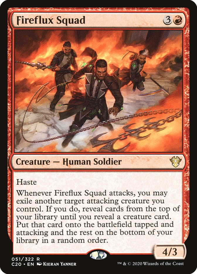 Fireflux Squad [Commander 2020] | The Time Vault CA