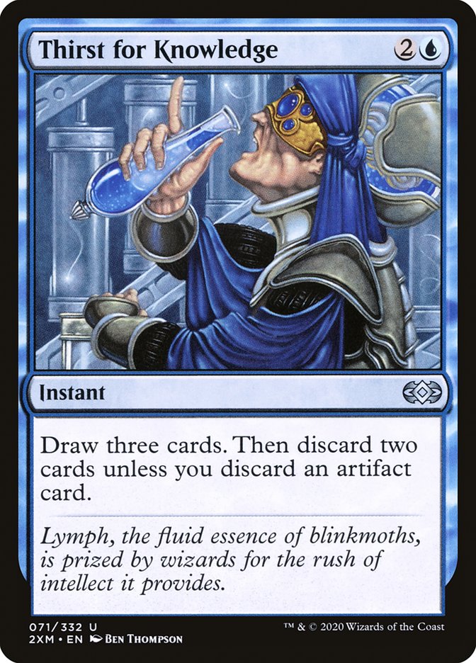 Thirst for Knowledge [Double Masters] | The Time Vault CA