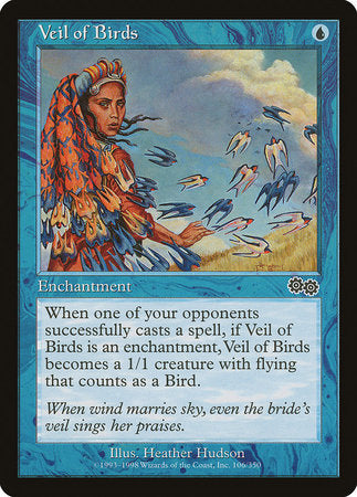 Veil of Birds [Urza's Saga] | The Time Vault CA