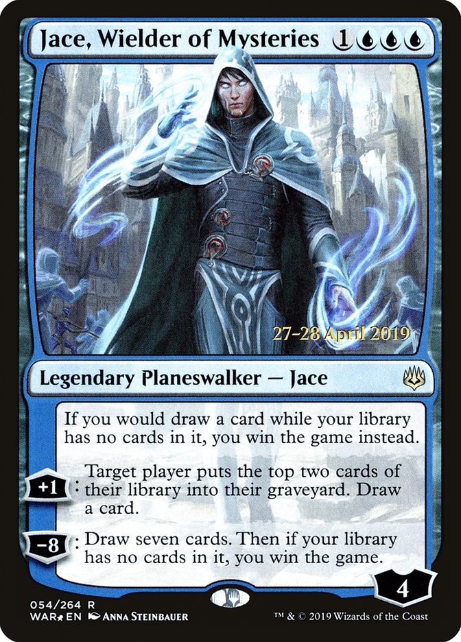 Jace, Wielder of Mysteries  [War of the Spark Prerelease Promos] | The Time Vault CA