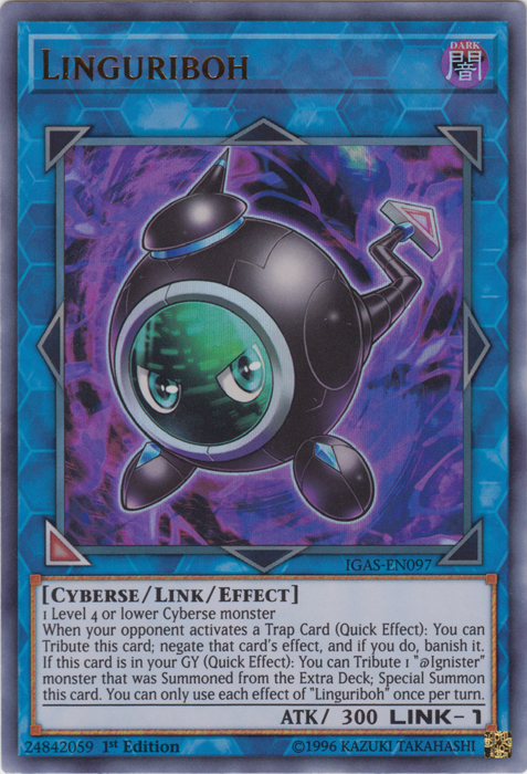 Linguriboh [IGAS-EN097] Ultra Rare | The Time Vault CA