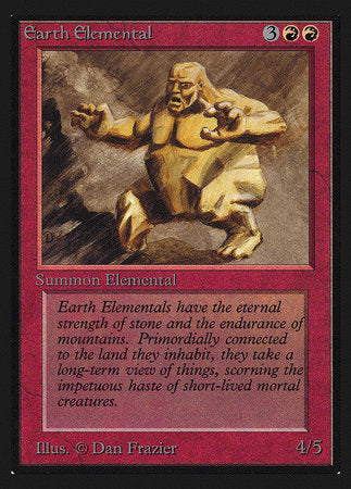 Earth Elemental (IE) [Intl. Collectors’ Edition] | The Time Vault CA