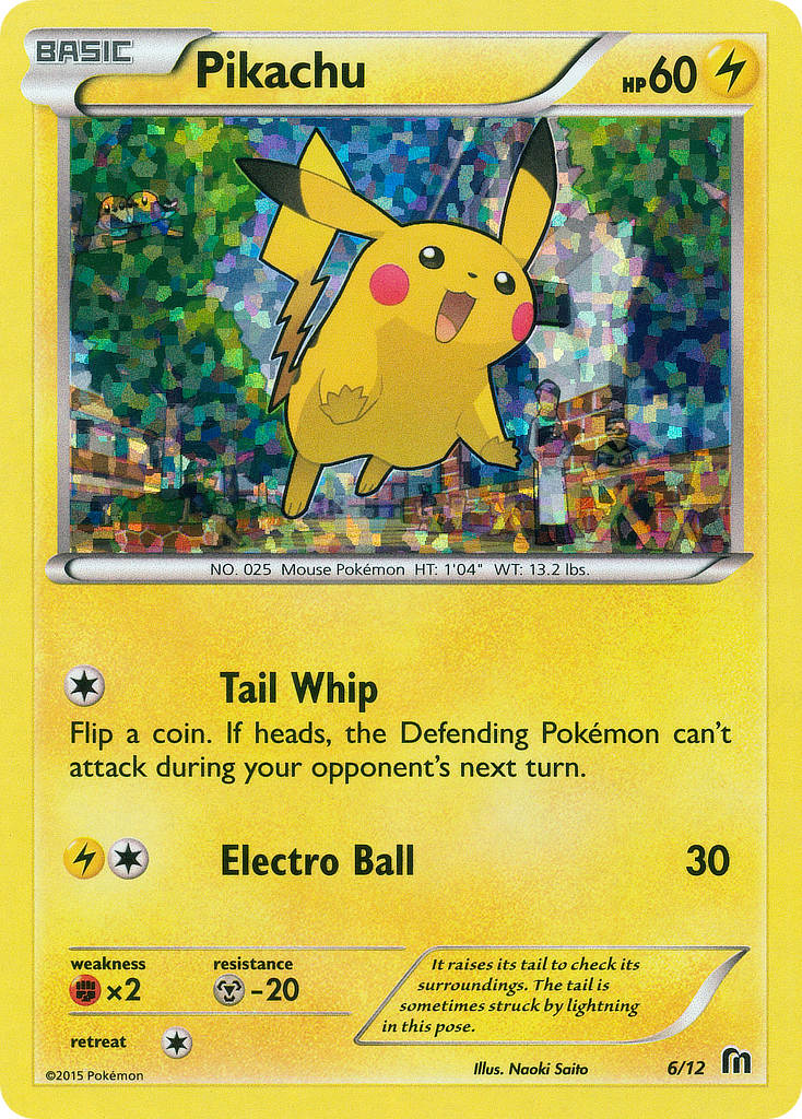 Pikachu (6/12) [McDonald's Promos: 2016 Collection] | The Time Vault CA