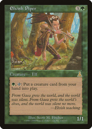 Elvish Piper [Urza's Destiny] | The Time Vault CA