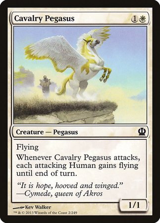 Cavalry Pegasus [Theros] | The Time Vault CA