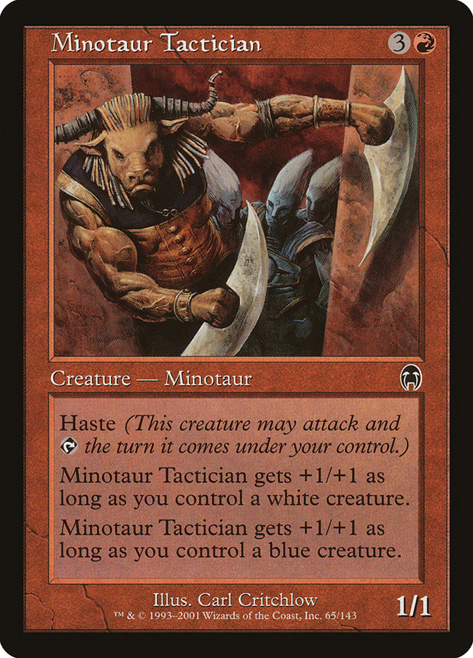 Minotaur Tactician [Apocalypse] | The Time Vault CA