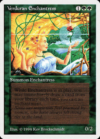 Verduran Enchantress [Summer Magic / Edgar] | The Time Vault CA