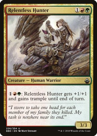 Relentless Hunter [Battlebond] | The Time Vault CA