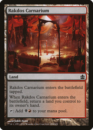 Rakdos Carnarium [Commander 2011] | The Time Vault CA